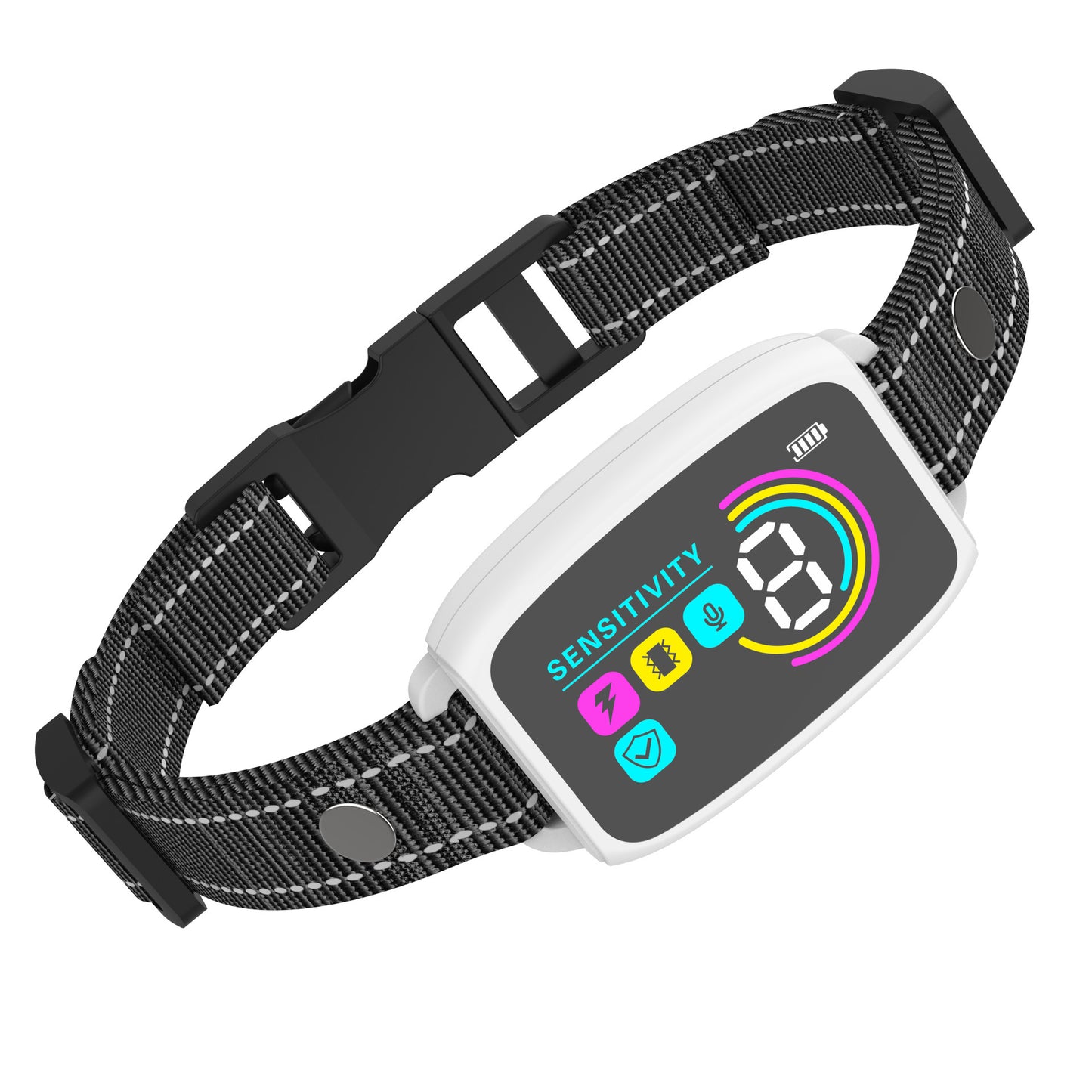 Smart Anti-Bark Dog Collar – AI Detection & Waterproof