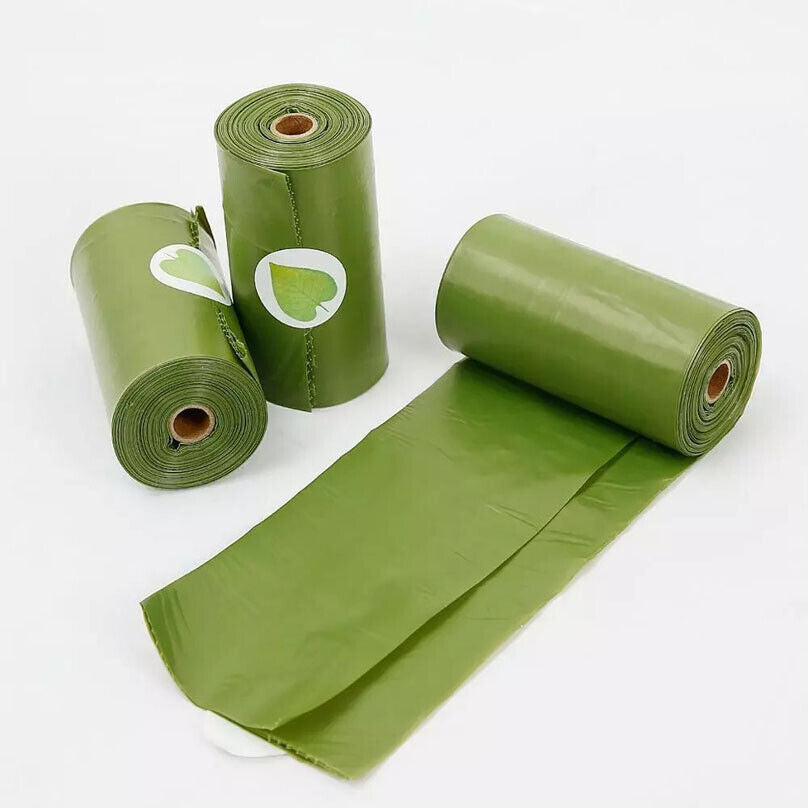 Biodegradable Dog Poo Bags – Lavender Scent + Dispenser