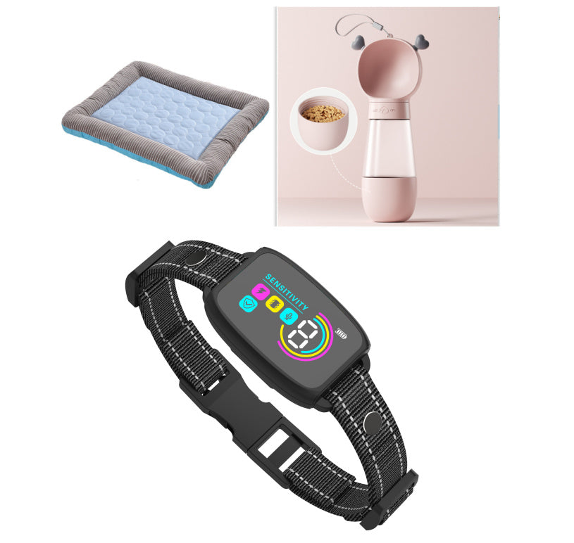 Smart Anti-Bark Dog Collar – AI Detection & Waterproof
