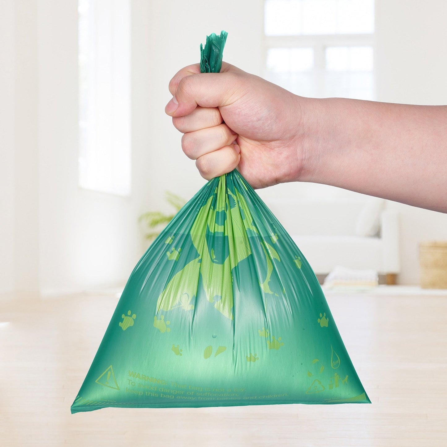 Eco Dog Poop Bag with Lavender Scent