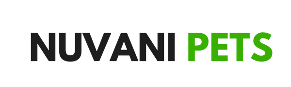NUVANI PETS logo on a white background